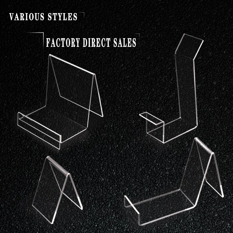 Acrylic Display Stand Shoe Support Shoe Rack Transparent Rack Counter Shoe Exhibition Display Stand Shoe Store Display Stand