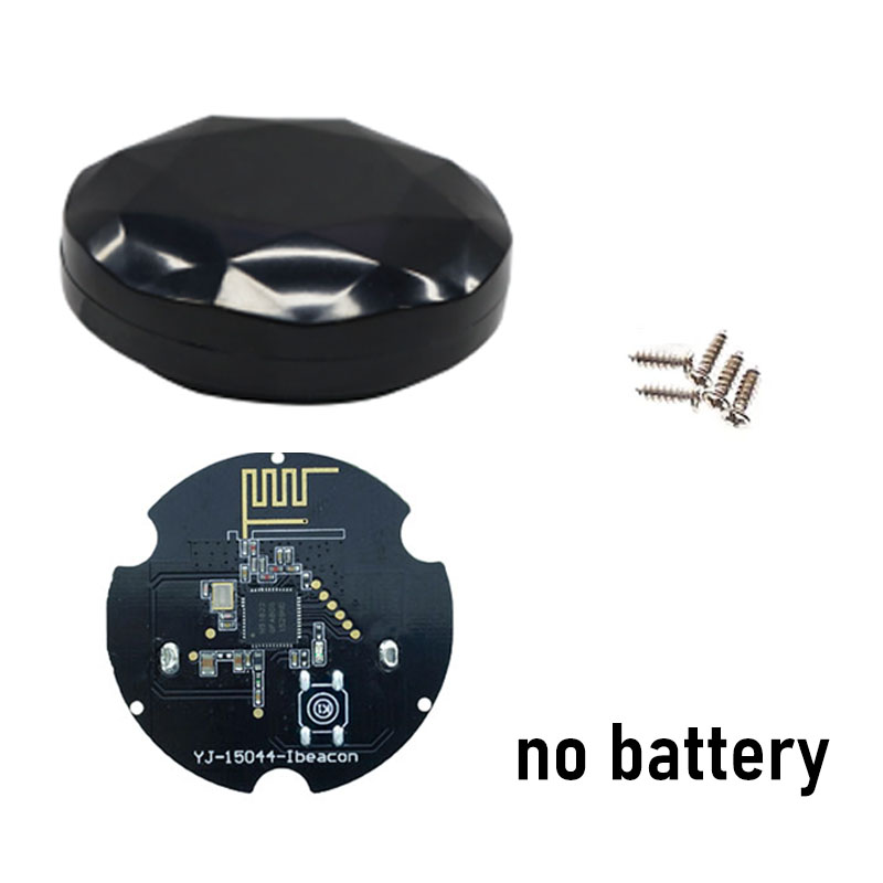 Holyiot iBeacon Bluetooth nRF51822/nRF52810 Module 4.0 BLE Beacon Indoor Positioning Low Power Consumption Waterproof With Case: WHITE
