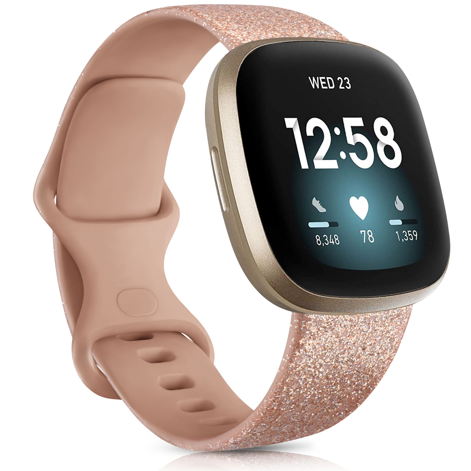 Siliconen Horloge Band Voor Fitbit Versa 3 Band Smartwatch Sport Armband Voor Fitbit Versa Gevoel Waterdicht Wrist Band Accessoires