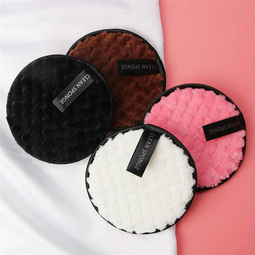 Make Up Spons Remover Handdoek Gezicht Reiniging Doek Pads Pluche Bladerdeeg Mode Esponja Maquillaje Konjac Spons Gezichtsreiniger