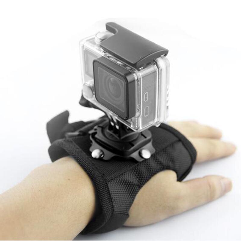 360 Degree For Action Camera Stand Multi-Function Palm Fix Strap Expansion Bracket Action Camera Accessories