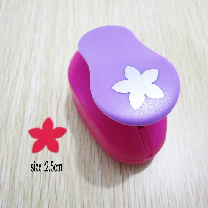 1.5 cm-5.0 cm pétale forme de papier perforateur artisanat poinçons scrapbooking perforateurs bricolage à la main coupe-papier EV mousse perforateur feuille