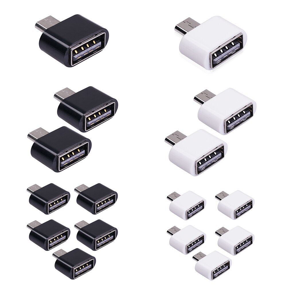 Portable OTG Converter Micro USB 2.0 Female to Micro USB Male Data Adapter Converter Connector