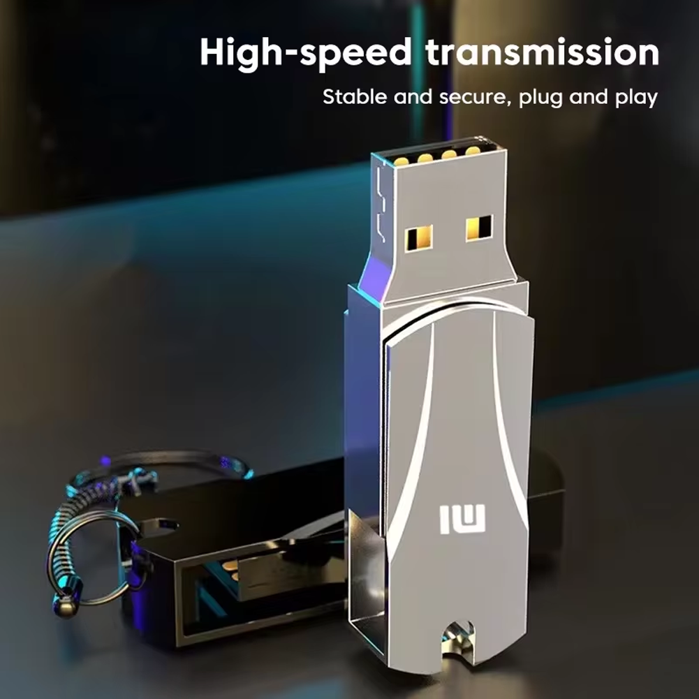 Lenovo 16TB USB Stick 8TB U Disk Hoge Snelheid Overdracht Metalen Draagbare SSD Pendrive Cle USB 3.0 Pen Drive Memoria 4TB U Flash Drive