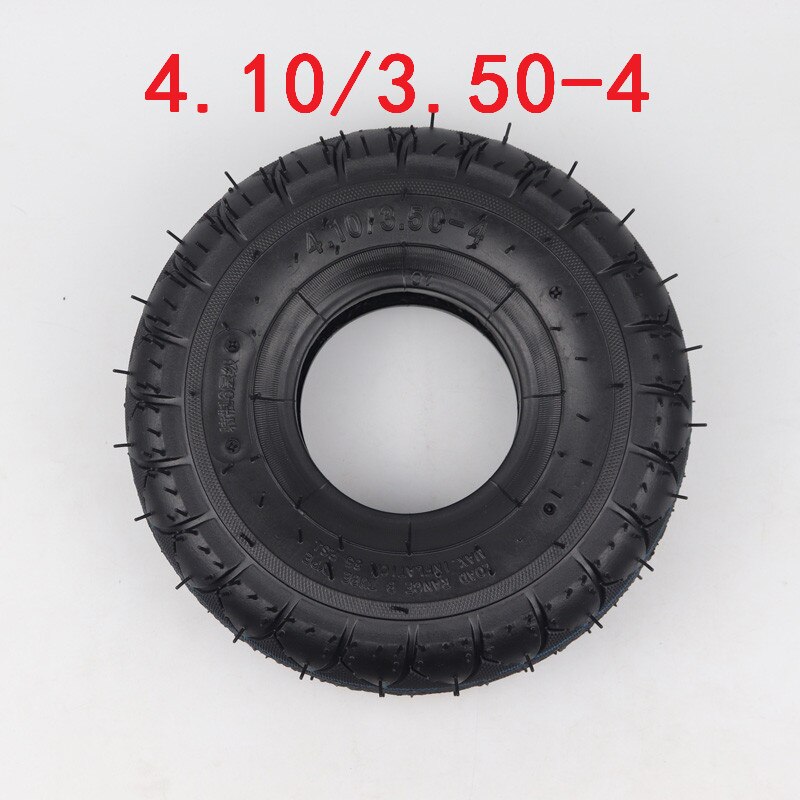 4.10/3.5-4 kraftiga innerrör yttre däck för goped bigfoot stor fot skoter bladez moby 4 tum innertube 4.10 x 3.50-4: Ytterdäck