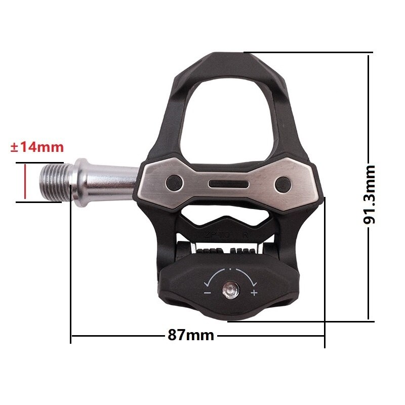 Ultralight Road Bicycle Pedals PA+Carbon Fiber Composite Self Locking Pedal With Cycling Shoes Cleats Compatible Keo
