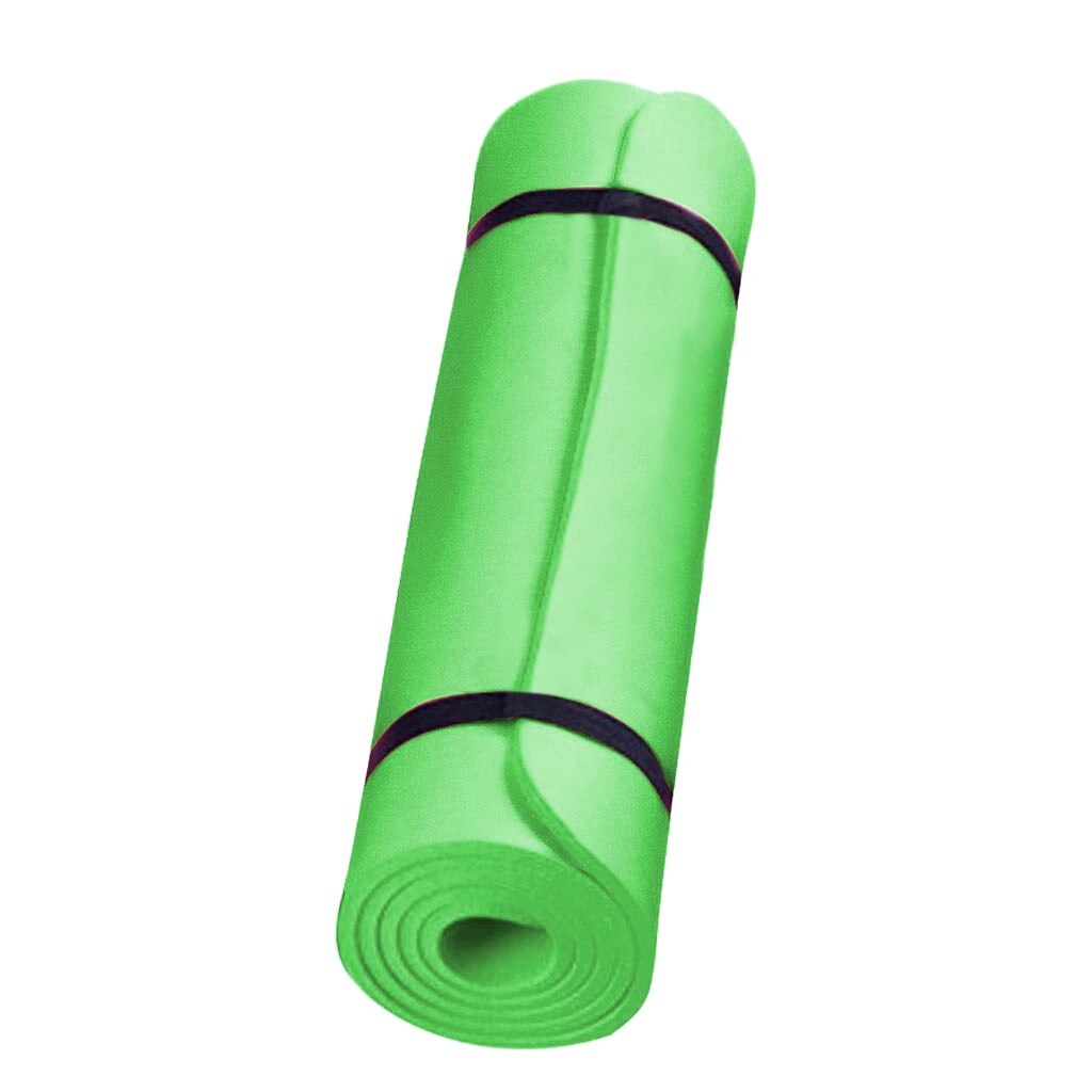 Tapis de Yoga épais et Durable, 183x60x0.4cm, tapis de Sport antidérapant pour perdre du poids, accessoires de Sport Pilates: green
