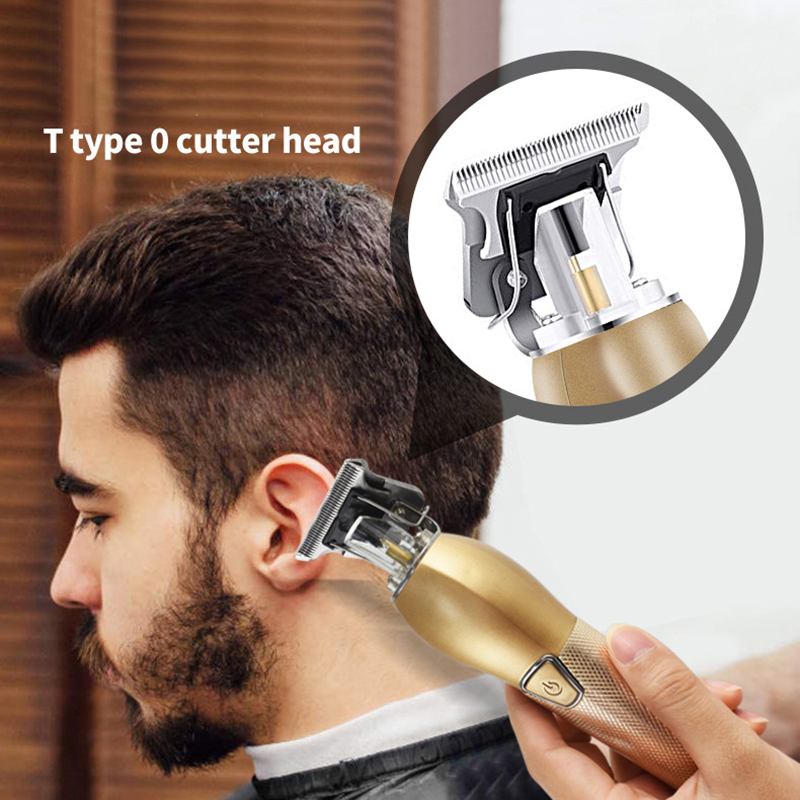 Usb Elektrische Tondeuse Oplaadbare Scheerapparaat Baard Trimmer Professionele Mannen Haar Snijmachine Baard Kapper Hair Cut