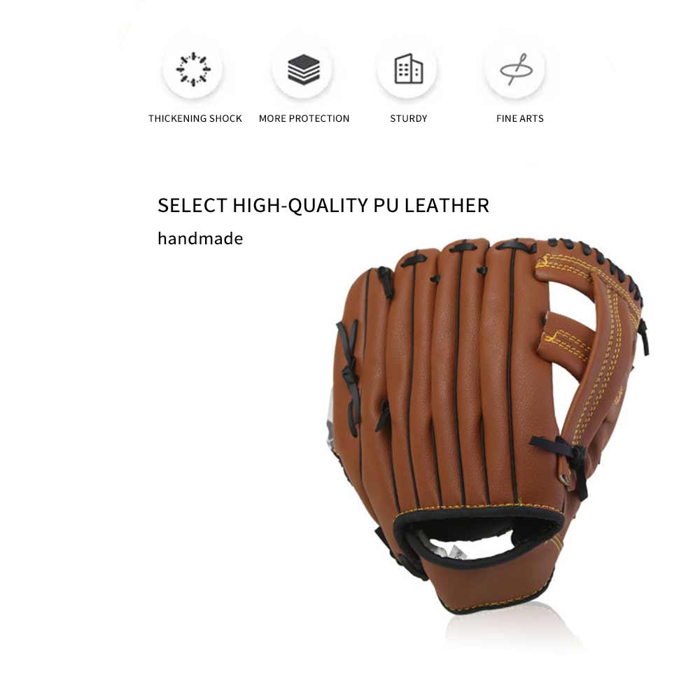 Outdoor Sport Honkbal Handschoen Softbal Praktijk Apparatuur Grootte 12.5 Linkerhand Voor Volwassen Man Vrouw Training