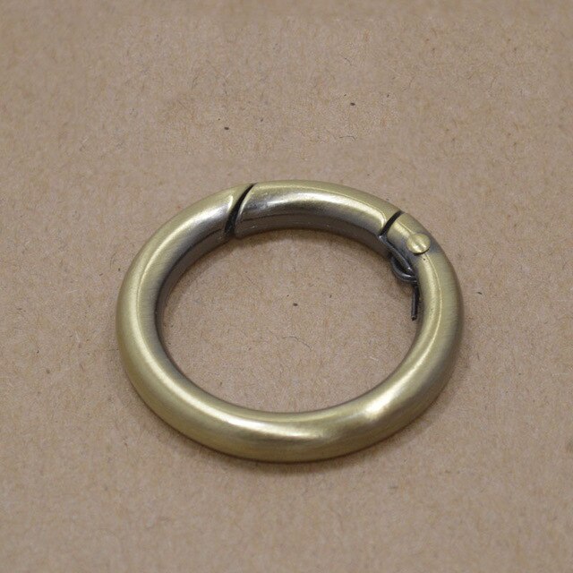 5 teile/los Heraus Größe 25mm 28mm Rose Gold/Gold/Bronze Schlüssel Ketten mit Frühling Schnalle (nie Verblassen) split Ring Schlüssel Ringe Für Tasche