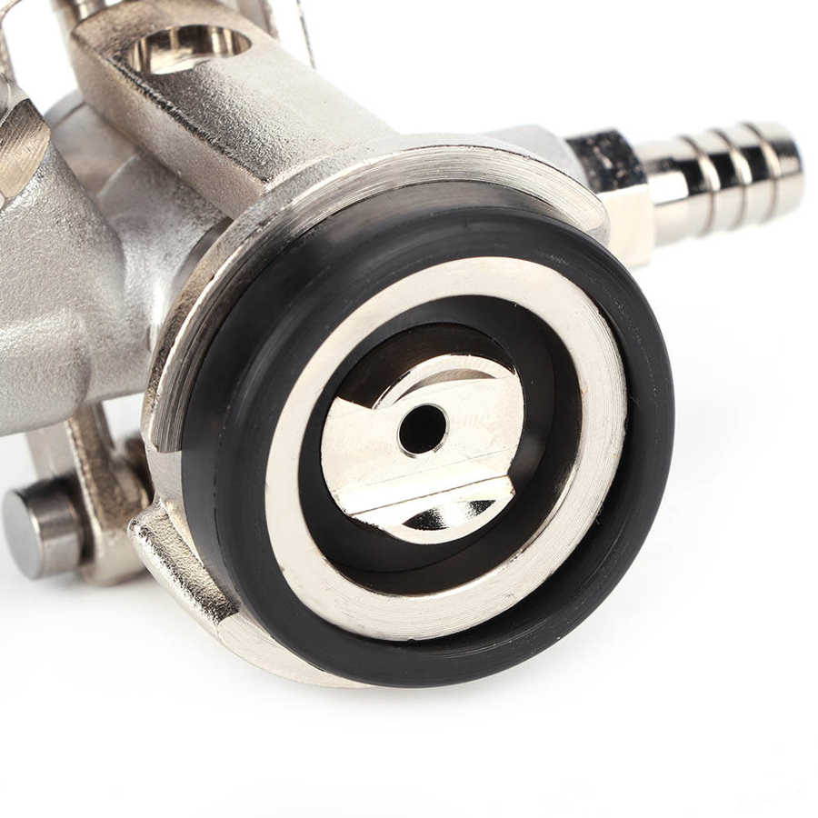 D Type Stainless Steel Beer Keg Coupler Keg Dispenser Equipment with Pressure Reducing Valve Beer Brewing Supplies