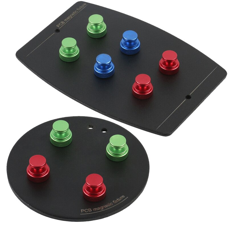 Adjustable Magnetic Fixture Magnetism Clamp PCB Solder Auxiliary Plate Jig For Industrial Microscope Soldering Inspection