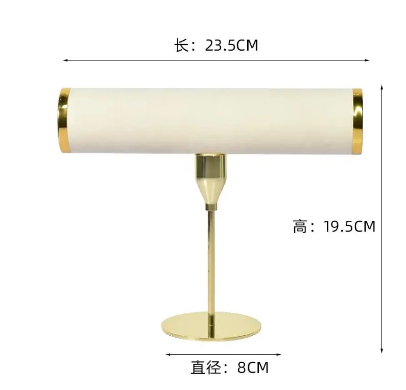 Metalen Armband Horloge Display Stand Sieraden Etalage Rekwisieten Armband Armband Sieraden Opslag: WHITE