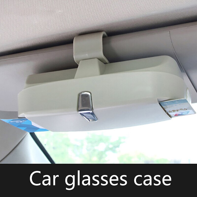Auto Universele Zonnebril Houder Accessoires Bril Case Houder Multifunctionele Lenzenvloeistof Case Box Houder Voor Bril