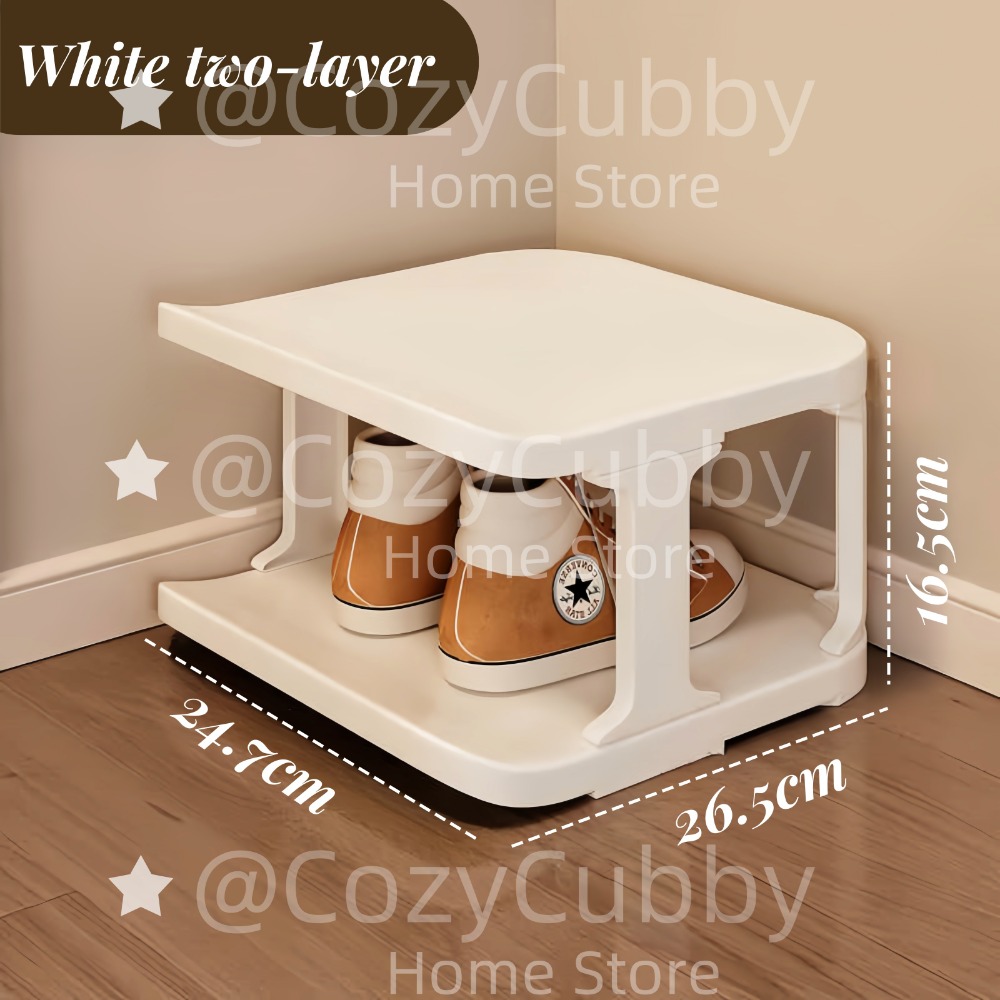 Estante de almacenamiento de zapatos, puerta de esquina de pared de 9 niveles, armario organizador de zapatos DIY estrecho apilable que ahorra espacio para dormitorio doméstico: Mezcla de color