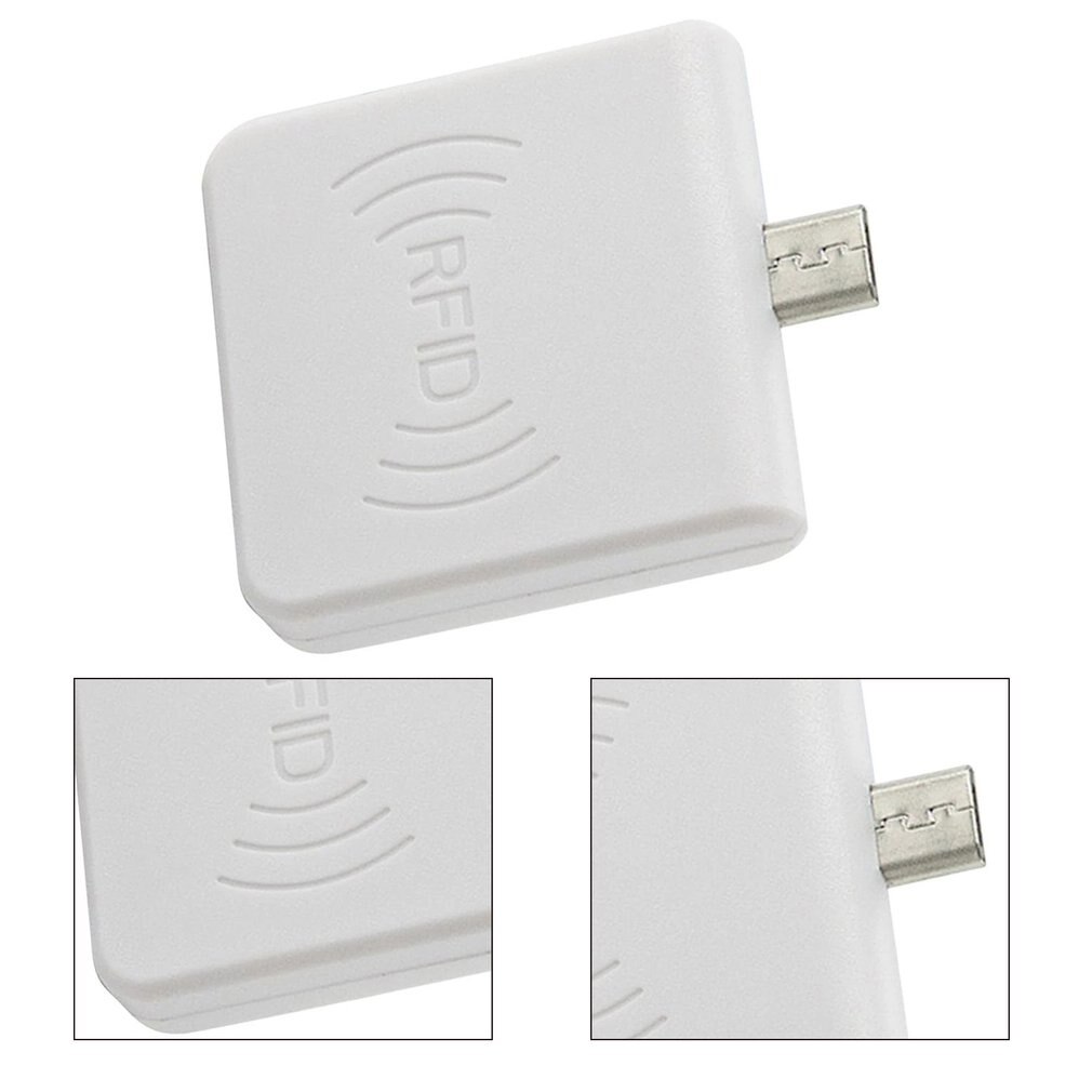 Mini RFID Reader Mobile Phone EM4100 TK4100 ID Card Reader For Android Mobile Phone 13.56Mhz Card Reader