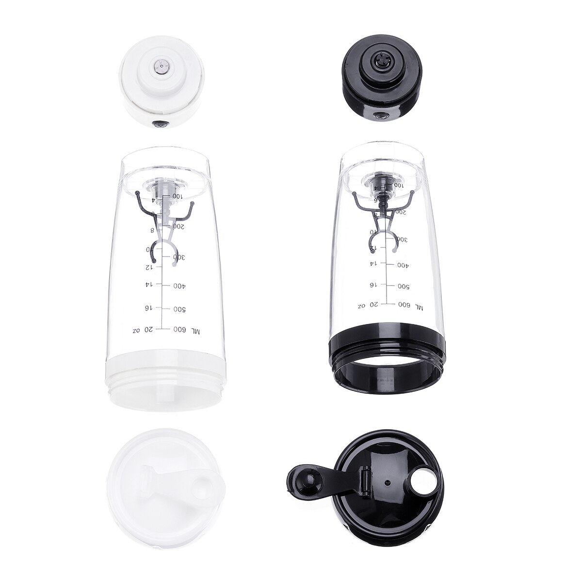 Elektrisk automatisk kaffe protein mælk blender kop shaker hjem rejse usb genopladelig juice blender 600ml