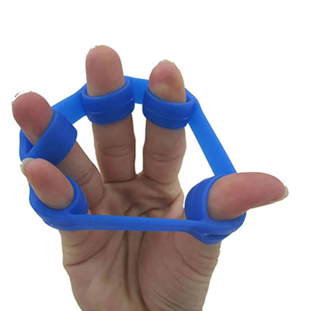 Silicone Hand Exerciser Grip Strength Wrist Exercise Finger Stretcher Trainer Silicone Hand