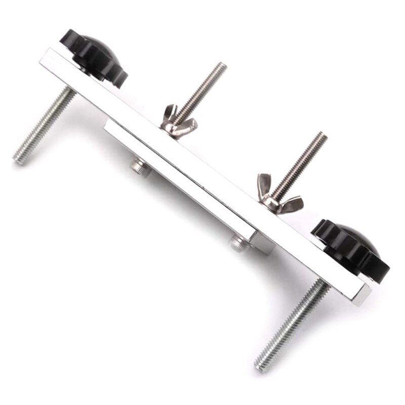 Metal Guitar Bridge Clamp Stainless Steel Guitar Bridge Bonding Tool for Luthiers Guitar Accessories