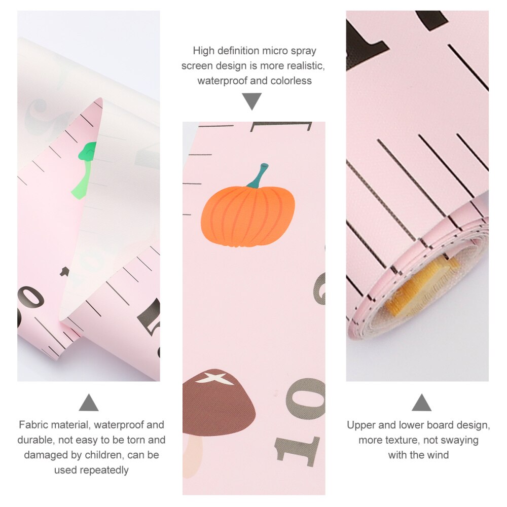 1pc Children Height Measuring Tape Cartoon Kids Growth Chart