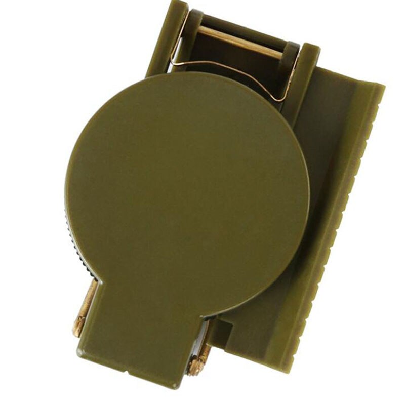 Multifunctionele Kompas Draagbare Army Green Folding Lens Kompas Boot Kompas Dashboard Dash Mount Outdoor Gereedschap