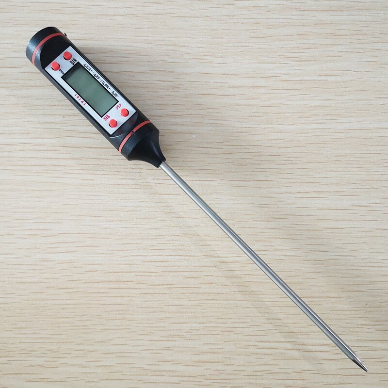 1pc pen stil måle olie mad temperatur i køkken digital skærm elektronisk sonde type flydende grill termometer