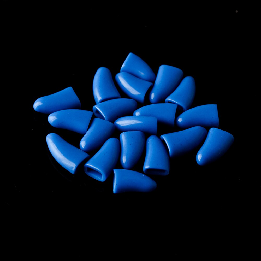 1 paczka kolorowe miękkie nietoksyczny kot domowy pazur obejmuje łapy psa nakładki na pazury ochronne wysokiej jakości pokrowce na paznokcie akcesoria dla zwierząt