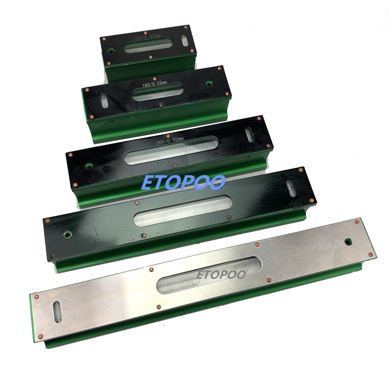 High precision Accuracy 0.02mm 100/150/200/250/300mm Industry Mechanical Bar Level Instrument Measuring Tool bar level meter