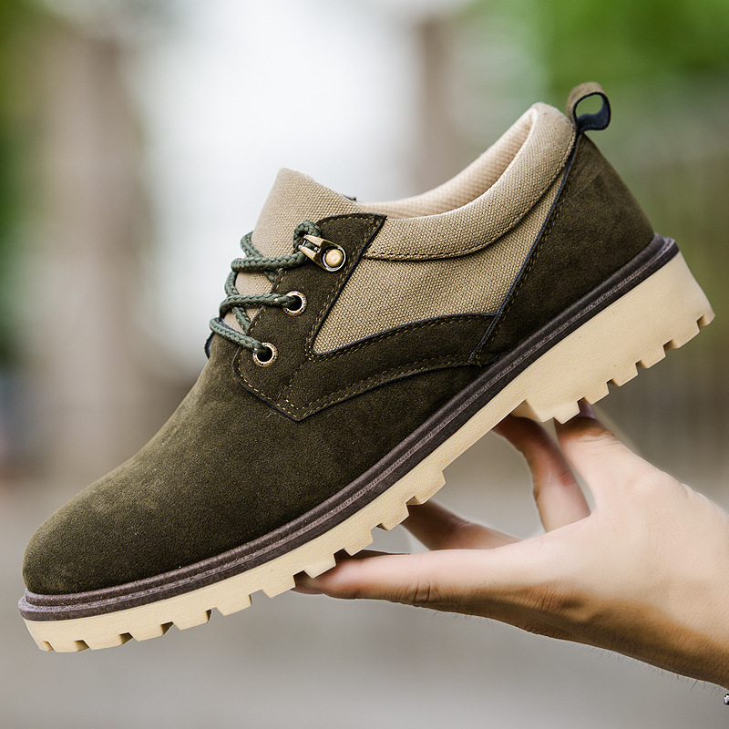 Män skor sommar höst bekväma män fritidsskor läder män andas flats skor