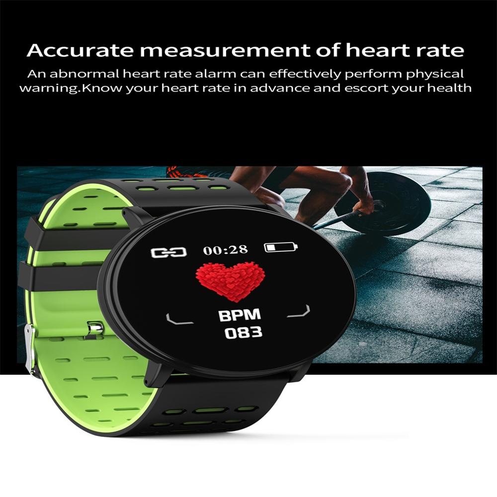 Smart Watch Heart Rate Monitor Wrist Watch Blood Pressure Monitor Long Standby Smart Watch