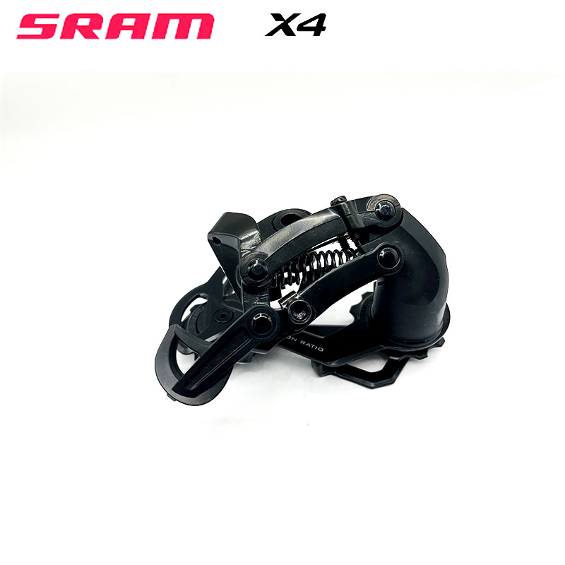 Sram X4 Mtb Fiets Groepset Trigger Shifter Lever 8S 8Speed Met Venster Achterderailleur Midden Kooi 9S 8S 7S Zwart Fiets Kid: RD-X4