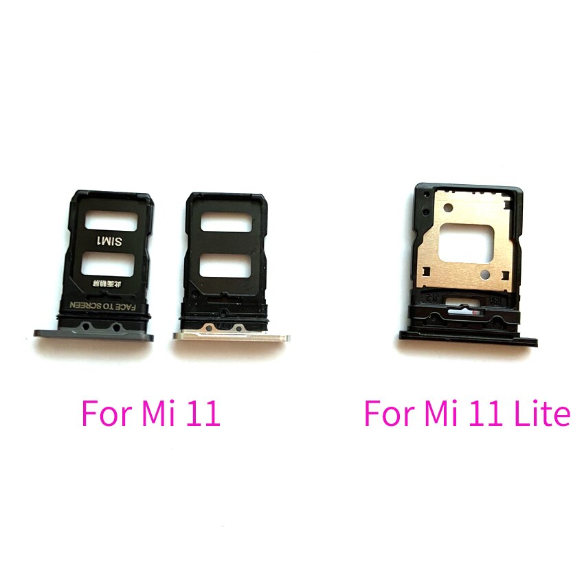 Voor Xiaomi Mi 11 Lite Pro Sim Card Tray Slot Houder Adapter Socket