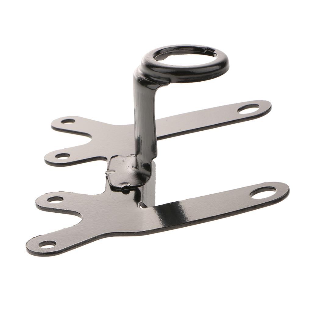 Motorrad Tacho und Tach Gauge Halterung Metall Eisen Dual Mount Universal Schwarz Halter für Modifizierte Motorrad Zubehör