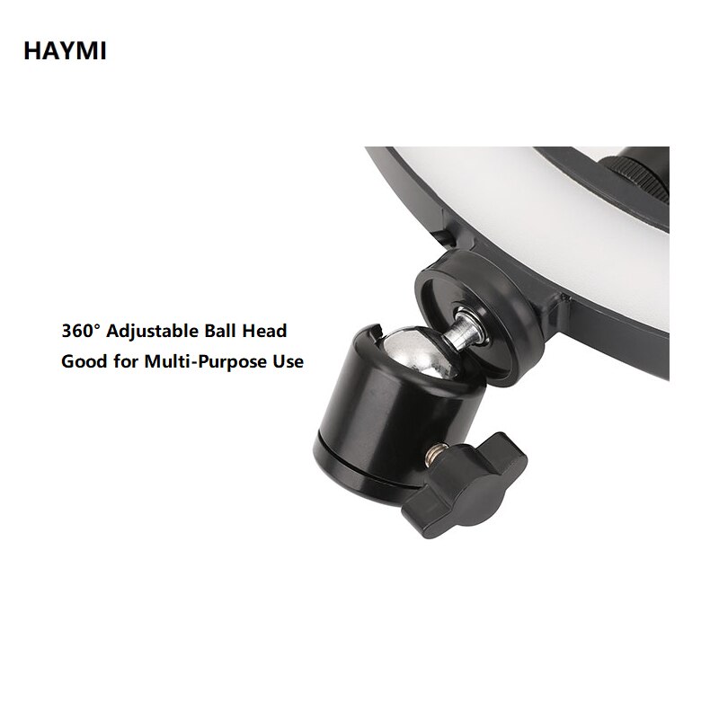 Fotografia 10 Inch/26 centimetri Dimmable HA CONDOTTO LA Luce Anello di Luce Youtube/Facebook In Diretta Video Studio Make Up Luce con Treppiede Da Tavolo