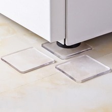 4 stks/set Draagbare Anti Trillingen Antislip Mat Multifuncational Antislip Mat Wasmachine Siliconen Pad