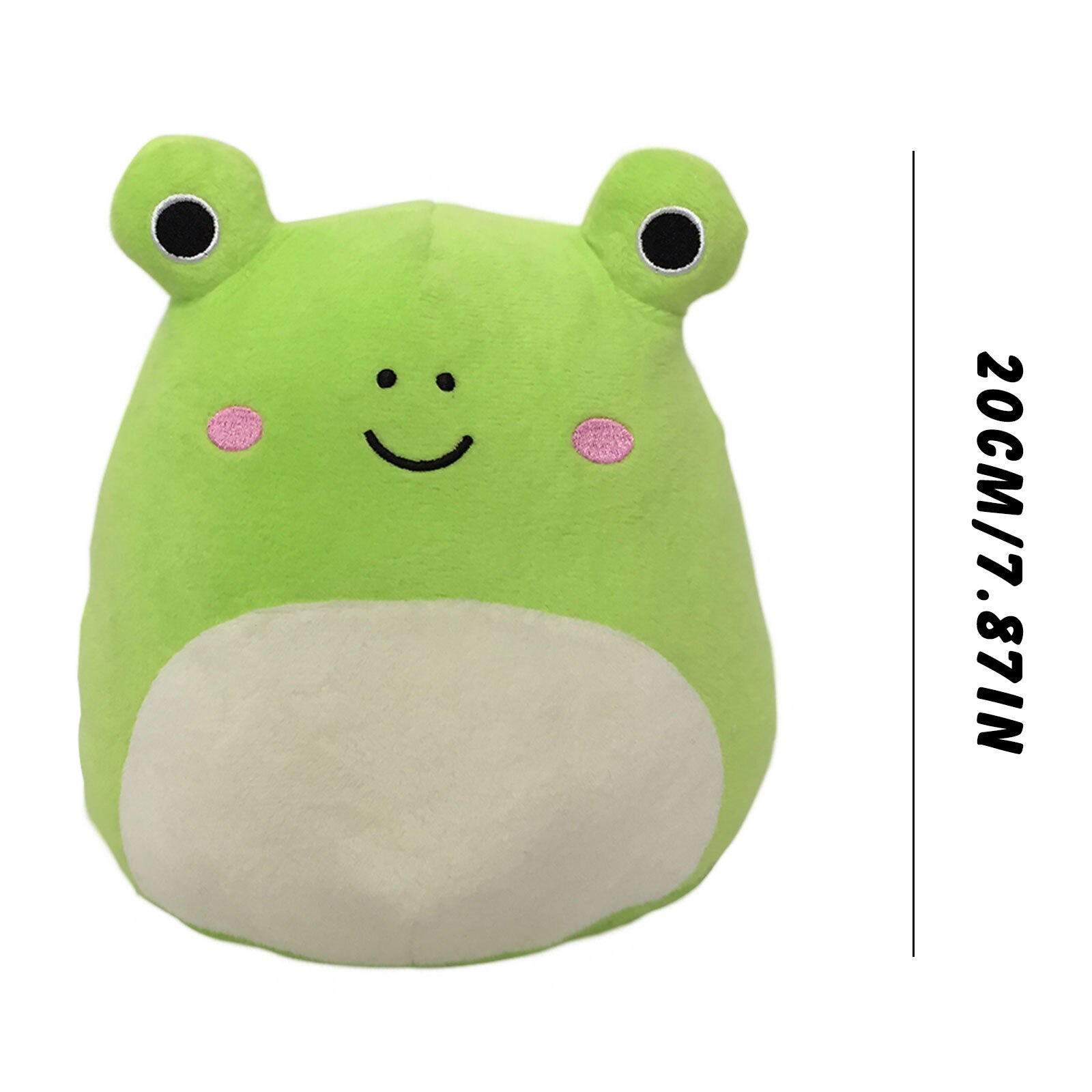 Squishmallow Knuffel Dier Pop Kawaii 3D Dinosaurus Zachte Kussen Taille Buddy Gevulde Kussen Valentijnsdag Decoratie: 20cm 