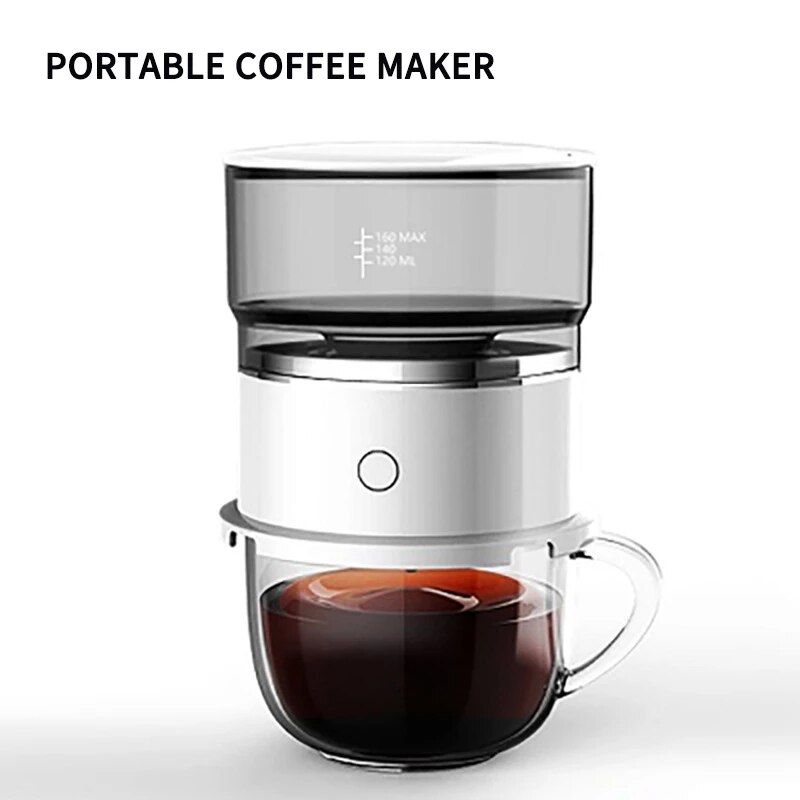 Drip Coffee Maker Portable Drip Coffee Pot Coffee Brewer Auto Coffee mechine for Home&amp;Travel
