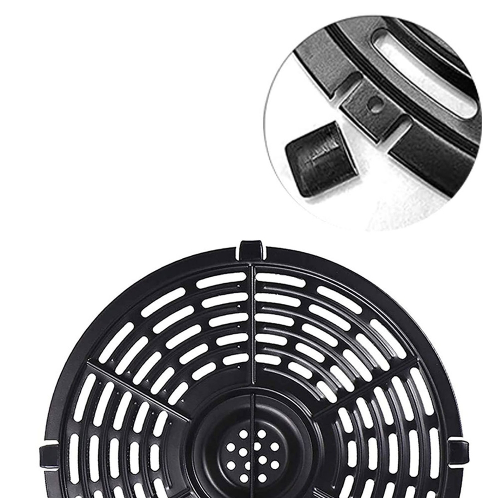4pcs Air Fryer Rubber Bumpers Grill Pan Plate Tray Air Fryer Silicone Protective Feet
