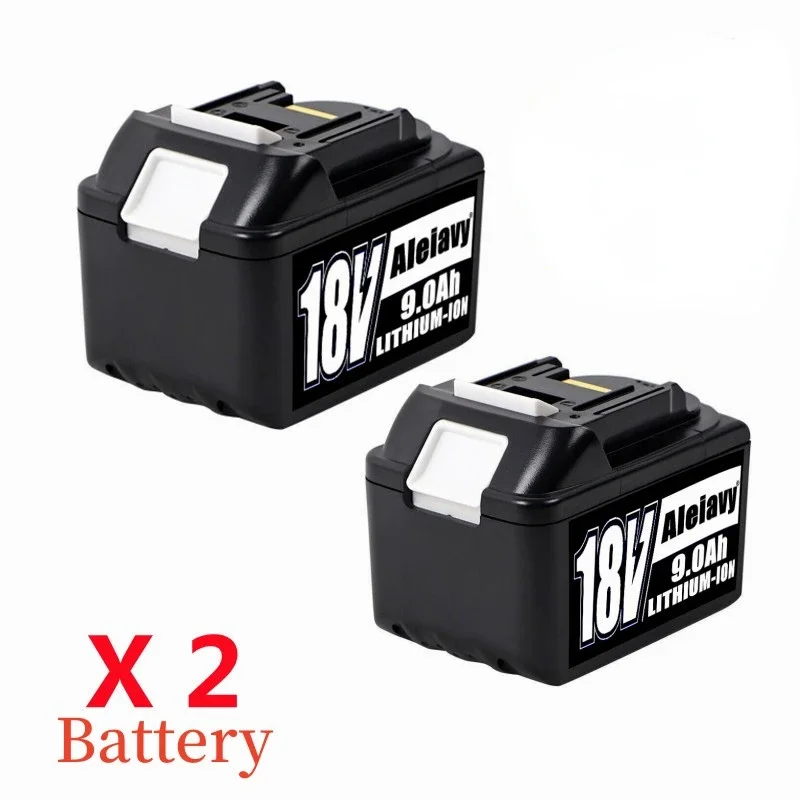 [BL1830 9.0Ah] Batería de iones de litio de repuesto de 18 V Compatible con batería Makita de 18 voltios BL1860 BL1840 BL1850 herramientas eléctricas inalámbricas