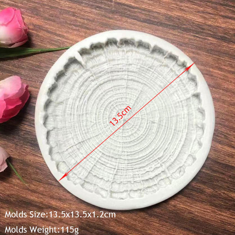 Molde de silicona de resina para posavasos redondo de Mandala, bandeja para posavasos de café, molde para bricolaje, resina epoxi, yeso, hormigón, copa de vino, molde para estera: Plata