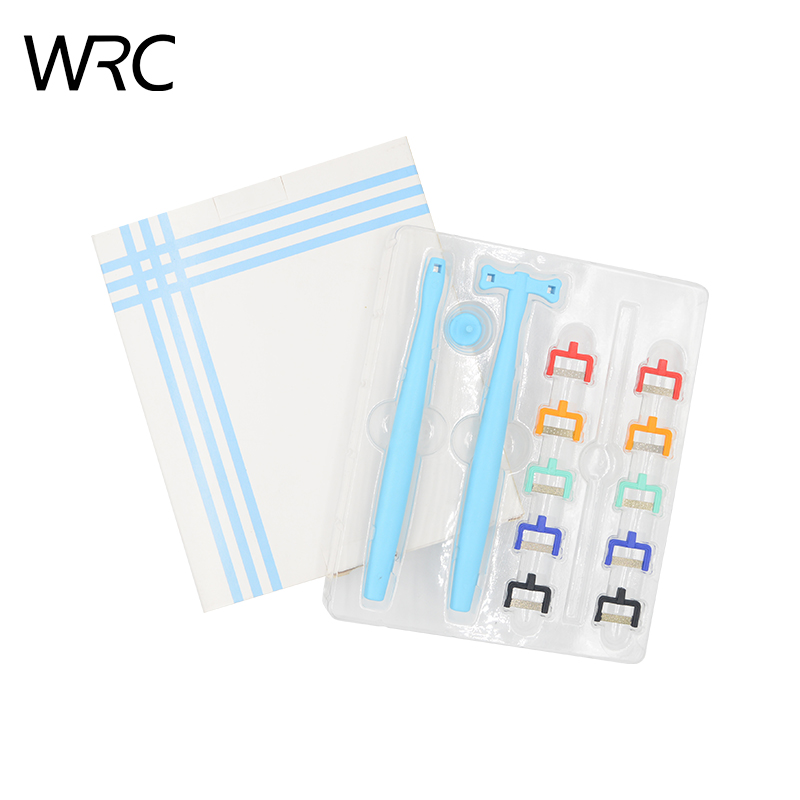 Interproximal Emaille Reductie Kit Dental Orthodontische Handleiding Ipr Strippen Systeem Kits Voor Polijsten Orale Oppervlaktereiniging Saw