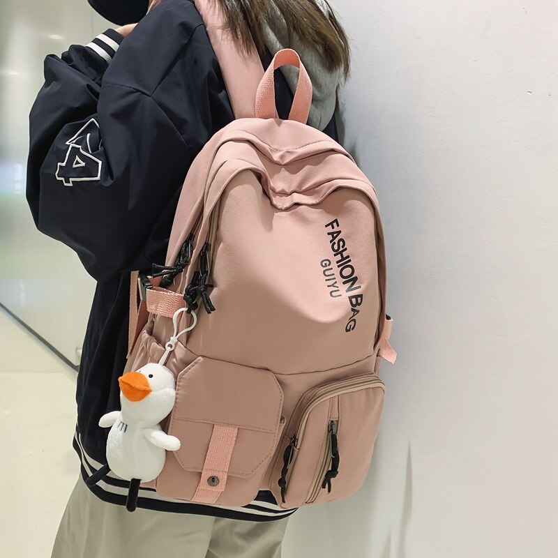 Rucksack für sterben mittelschule, geeignet für Teenager-mädchen, schülerinnen, schulrucksack, lässig-preppy stil