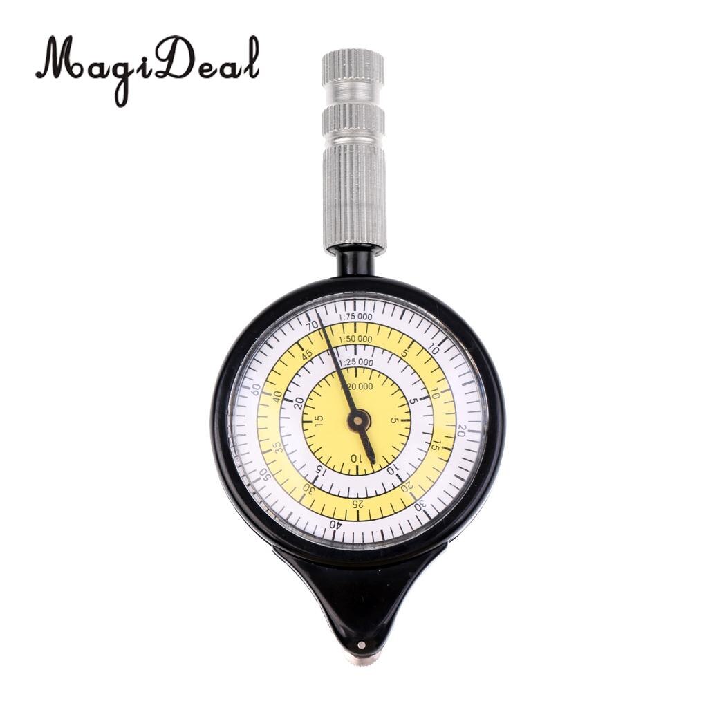 Outdoor Map Measurer Distance Calculator Camping Map Reading Compass for Camping HIking Cycling Kayaking Boating Accessories