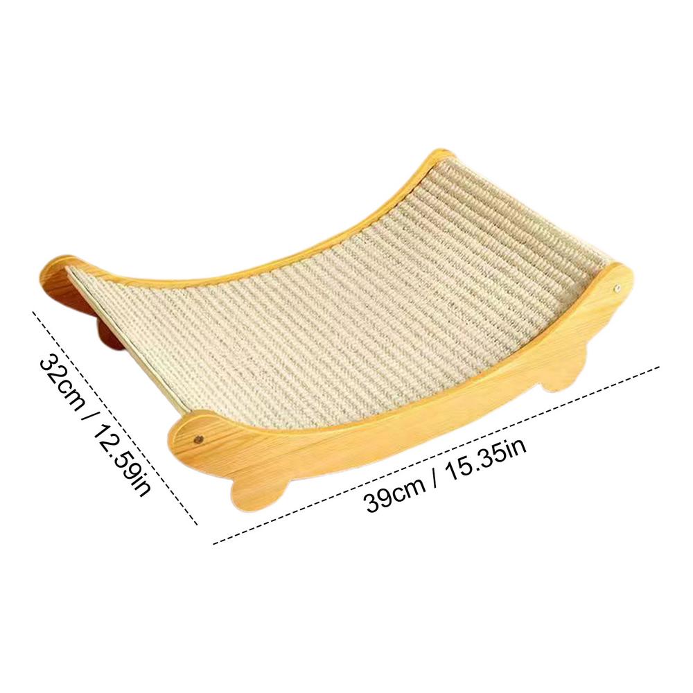 Rascador de Sisal para gatos, tablero rascador portátil para gatos, garra de molienda, juguetes para gatos, resistente al desgaste, poste rascador para mascotas, sillón reclinable para gatitos