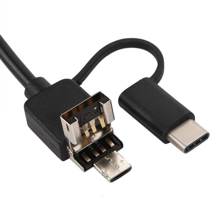 USB Digital Microscope 1000X 3 in 1 Type-C/Micro USB/USB interface Clearly