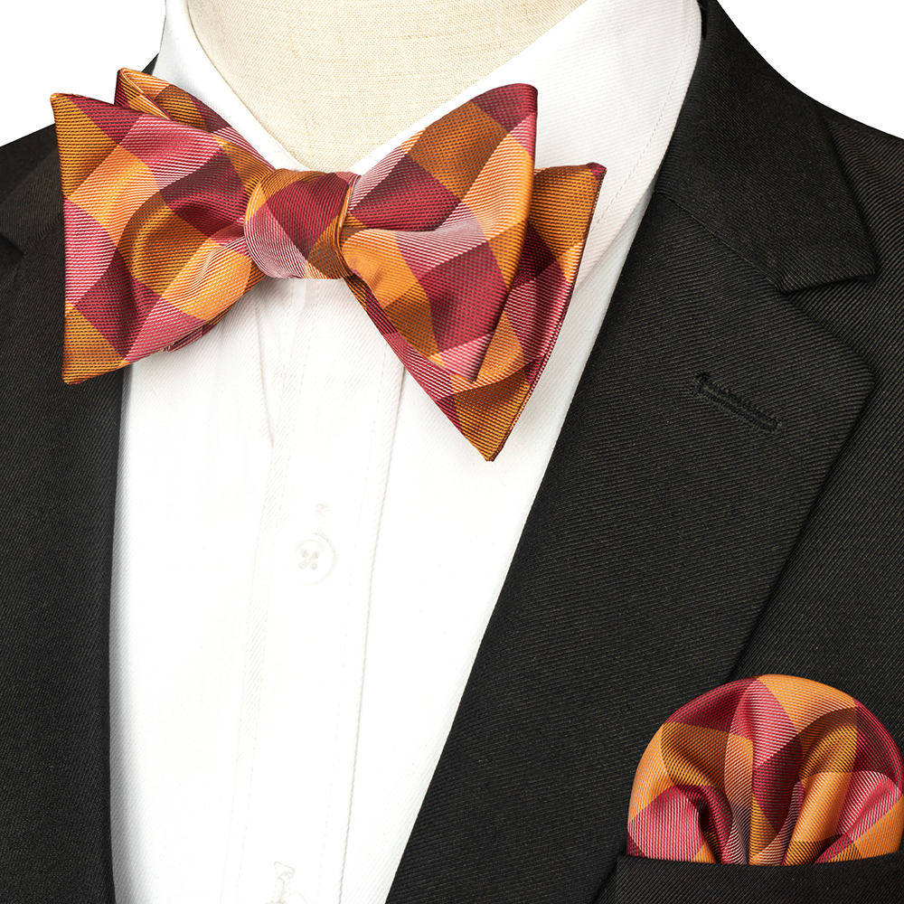 EASTEPIC Gestreifte Fliege für Herren, Einstecktuch-einstellen, kariertes Accessoire, Paisley-Krawatte, Blumenmuster, gepunktet, reines Schwarz, Abendparty: Himmel Blau