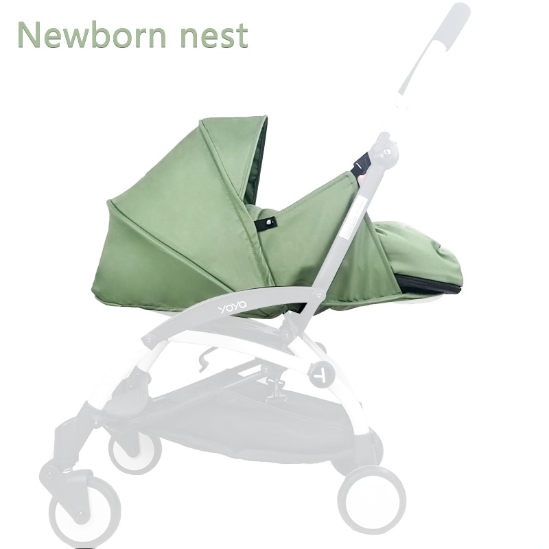 Cochecito de bebé recién nacido, nido de nacimiento para Babyzen Yoyo + Yoya Babytime, cesta de invierno de 0 a 6M, bolsa de dormir, accesorios para carritos