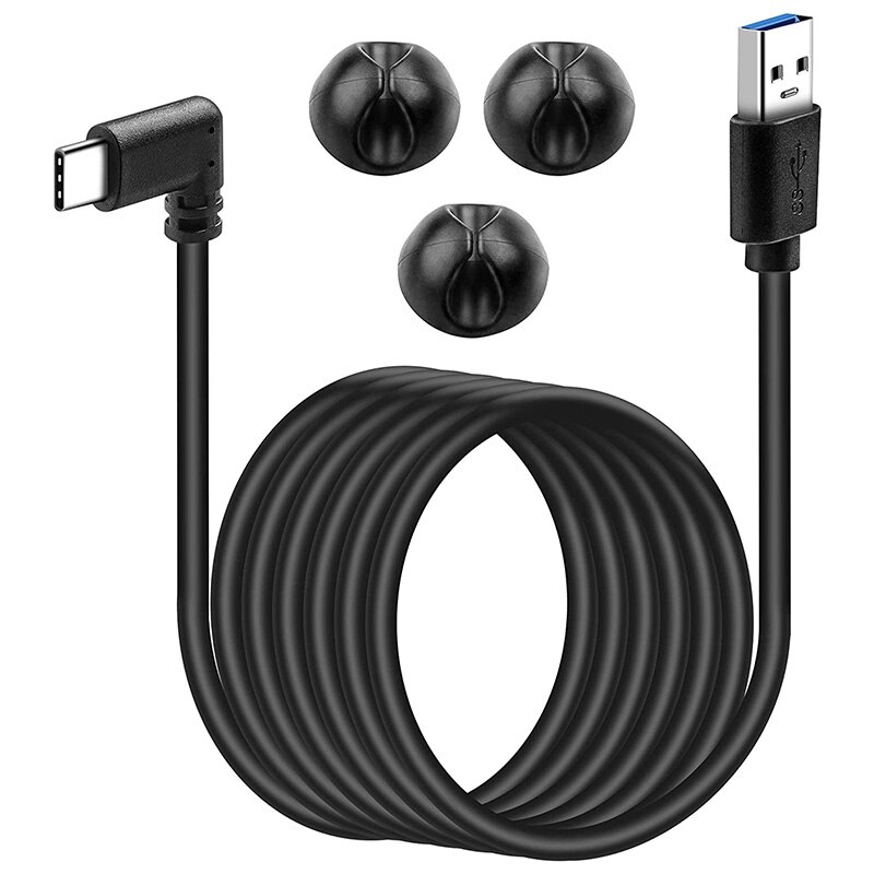 USB 3.0 to USB C Link Cable for Oculus Quest 2/Quest High Speed Data Transfer Function Extender for Oculus Quest VR: 3m