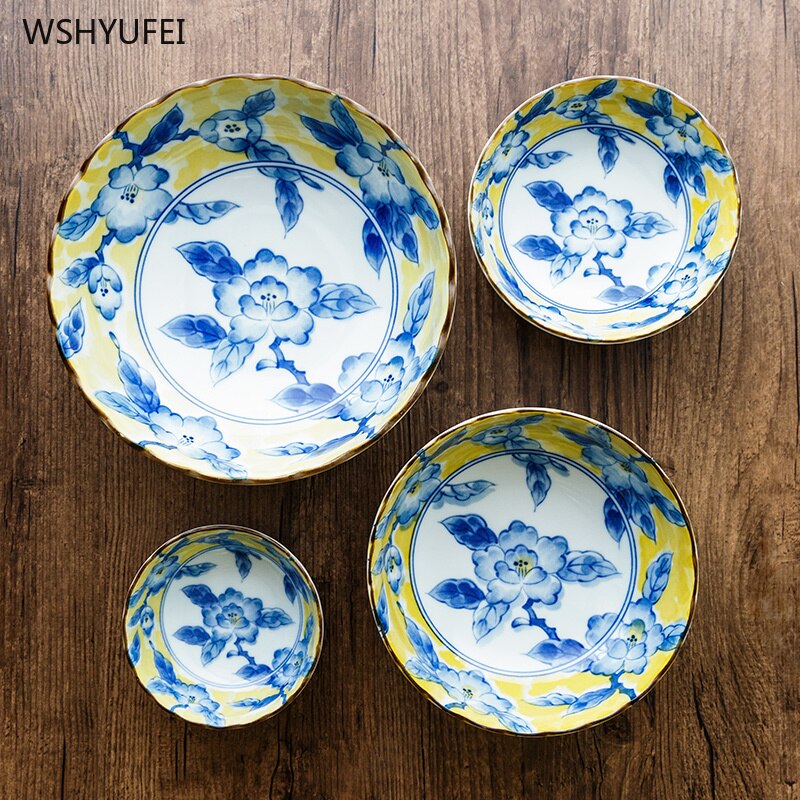 1pcs Ceramic Dish Dish Dinner Plate Service Plate Western Food Disc Salad Bowl Teacup Kitchen Board Wedding Kitchen Goods