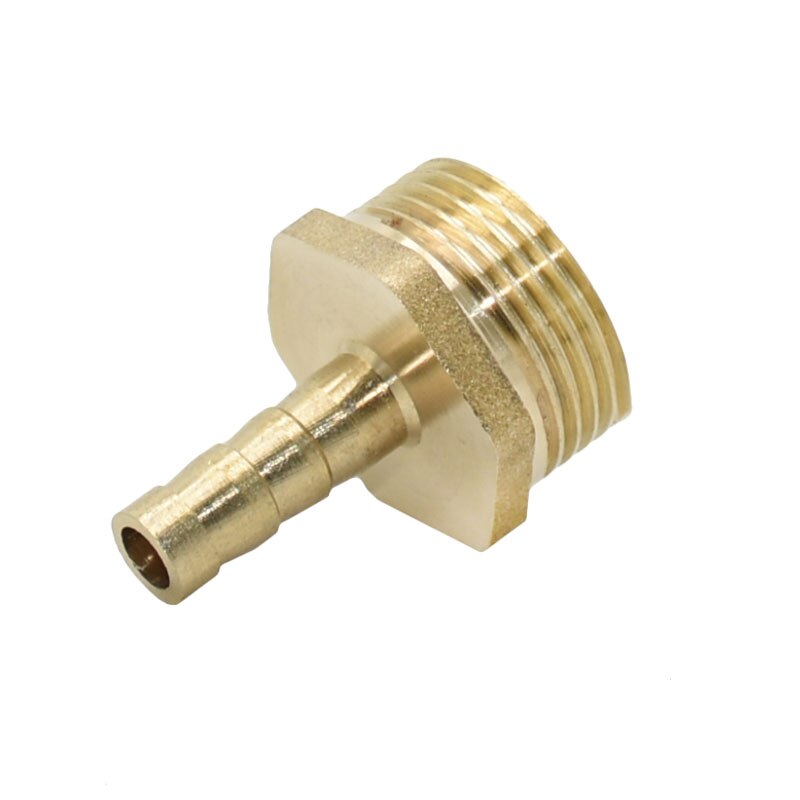 Kobber udvendigt gevind 1/8 1/4 3/8 1/2 3/4 "  to 6mm 8mm 10mm 12mm messing stik vandingsvandslange gas bløde rør adaptere 40 stk.
